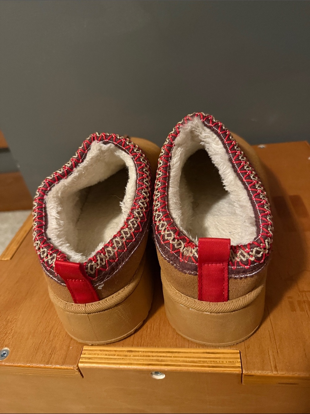Women’s Cozy Slip-On Suede Mules in Brown - Picture 3 of 5